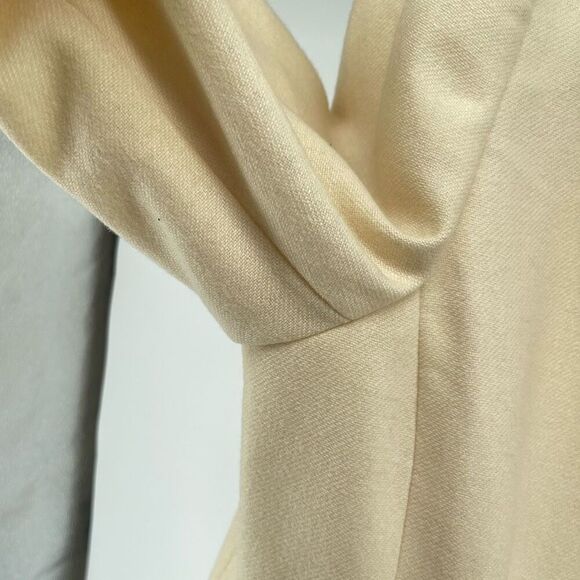 Sag Harbor Petite Women’s Cream Wool Blazer Jacket H62070JC Single Button 16P - Picture 9 of 14